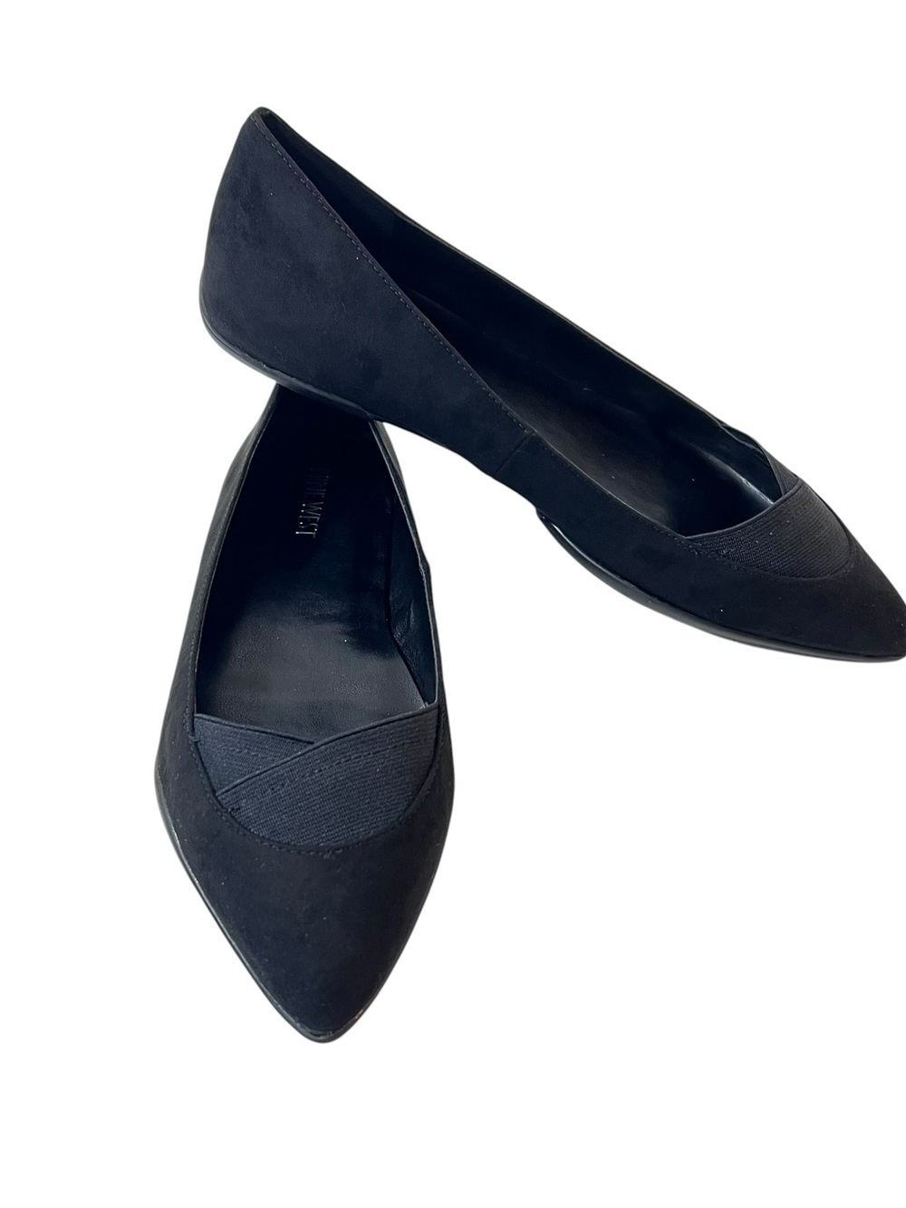 Nine West Yvette Ballet Flat Womens Size 8 New Black